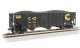 Bethlehem Steel 3-Bay 100-Ton Open Hopper - Ready to Run - Silver Series(R) -- Chessie Syste, HO, Bachmann Industries 18729