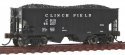 USRA 55-Ton 2-Bay Open Hopper w/Load - Ready to Run - Silver Series(R) -- Clinchfield 44257 (, N, Bachmann Industries 19554