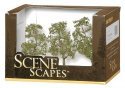 Sycamore Trees - SceneScapes(TM) -- 3 to 4′ 7.6 to 10.2cm pkg(3), HO, Bachmann Industries 32009