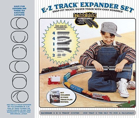Expander Set - E-Z Track(R) -- Nickel-Silver Rail & Gray Roadbed, HO, Bachmann Industries 44594