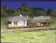 Suburban Station - Plasticville U.S.A.(R) -- Kit - 1-7/8 x 5-1/2′ 4.8 x 14cm, HO, Bachmann Industries 45173