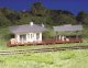 Suburban Station - Plasticville U.S.A.(R) -- Kit - 1-7/8 x 5-1/2′ 4.8 x 14cm, HO, Bachmann Industries 45173