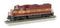 EMD GP38-2 - Standard DC -- Wisconsin Central 2001 (maroon, yellow), HO, Bachmann Industries 61712