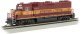 EMD GP38-2 - Standard DC -- Wisconsin Central 2001 (maroon, yellow), HO, Bachmann Industries 61712