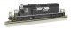EMD SD40-2 - Standard DC -- Norfolk Southern 6160 (black, white, Horse Head Logo), HO, Bachmann Industries 67027