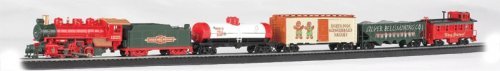 Jingle Bell Express Train Set, HO, Bachmann Industries 724