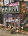 J. Baum Tobacco -- Laser-Cut Wood Kit - 6 x 3′ 15.2 x 7.6cm, HO, Bar Mills LLC 372