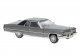 1972 Cadillac Coupe de Ville - Assembled -- Silver, Black, HO, Brekina Automodelle 18131