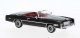1975 Cadillac Eldorado Convertible - Assembled -- Top Down (black), HO, Brekina Automodelle 19756