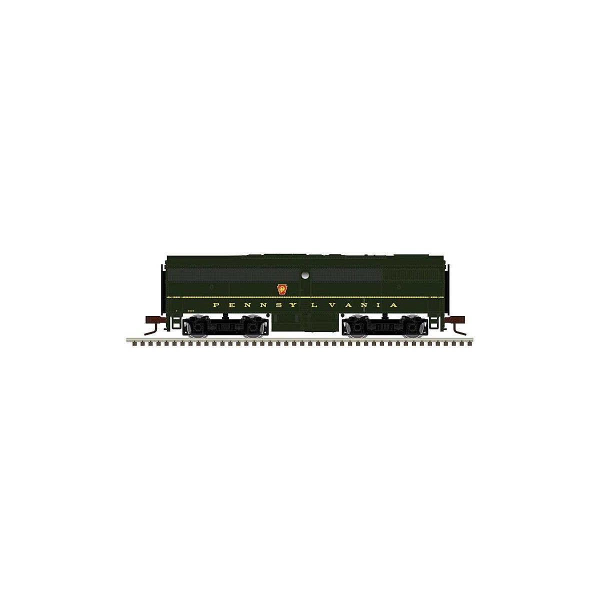 Alco FB1 - LokSound and DCC - Master(TM) Gold -- Pennsylvania Railroad 9606B (Single Stripe, Brunswick Green), N, Atlas Model Ra