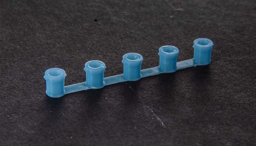 Open Top Residential Trash Can -- pkg(5), N, All Scale Miniatures 1600830