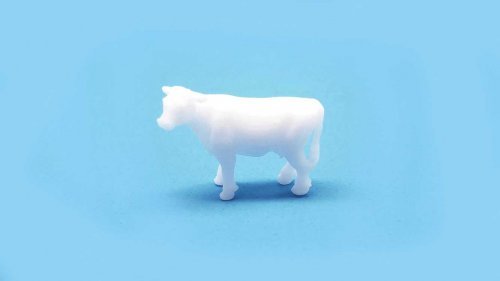 Cows -- Unpainted pkg(5), N, All Scale Miniatures 1600977
