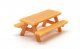 Picnic Tables -- Unpainted 3D Printed Parts pkg(5), HO, All Scale Miniatures 870988