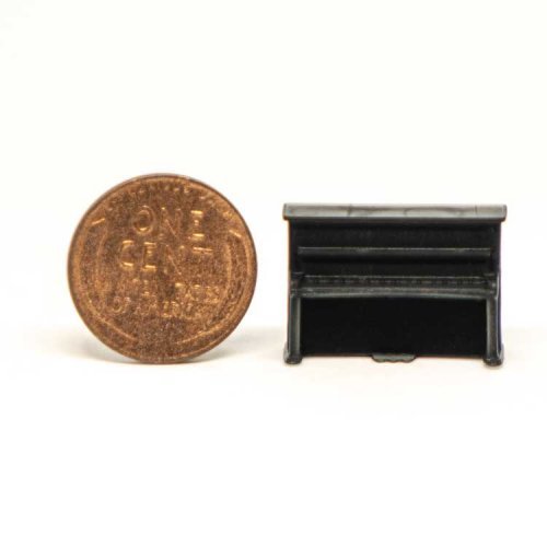 Upright Piano, HO, All Scale Miniatures 871941
