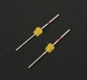 LEDs -- Yellow, 2mm, All Scales, Brawa Modellspielwaren 3295