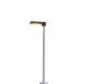 Angular LED Street Light with Plug and Socket Base -- 2′ 5.1cm, N, Brawa Modellspielwaren 83004