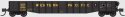 52`6` 15-Panel Mill Gondola - Medium Dented Sides - Ready to Run -- Western Pacific 6763 (black, ye, N, Bluford Shops 52175