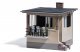 Grade Crossing Guard`s Hut -- Kit - 2-1/16 x 1-11/16 x 1-15/16` 5.2 x 4.3 x 4.9cm, HO, Busch Gmbh & Co Kg 1461