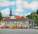 Elbingerode Train Station -- Laser-Cut Kit - 13-3/8 x 4-1/2 x 4-1/8′ 34 x 11.4 x 5.6cm, TT, Busch Gmbh & Co Kg 1960