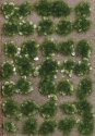 Grass Tufts with Stones -- Late Summer pkg(35), All Scales, Busch Gmbh & Co Kg 3557
