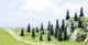 Pine Tree Assortment -- 1-9/16 to 3-1/2′ 4 to 9cm pkg(20), All Scales, Busch Gmbh & Co Kg 6498