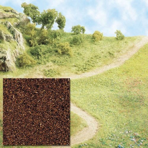 Grass Scatter Material Ground Cover -- Brown 2-13/16oz 80g, All Scales, Busch Gmbh & Co Kg 7308