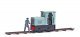 Narrow Gauge Industrial Locomotive and Engineer Miniature Scene -- Unpowered Gmeinder 15/18 Di, HO, Busch Gmbh & Co Kg 7849