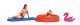 Wading - Kids′ Pool - Action Set -- Pool, 2 Figures, Inflatable Toy, HO, Busch Gmbh & Co Kg 7862
