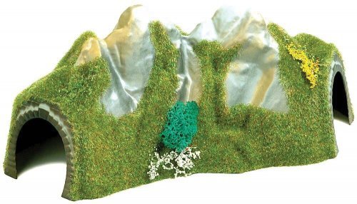 Small Curved Tunnel -- 9-13/16 x 6-5/16 x 3-15/16′ 25 x 16 x 10cm, N, Busch Gmbh & Co Kg 8002