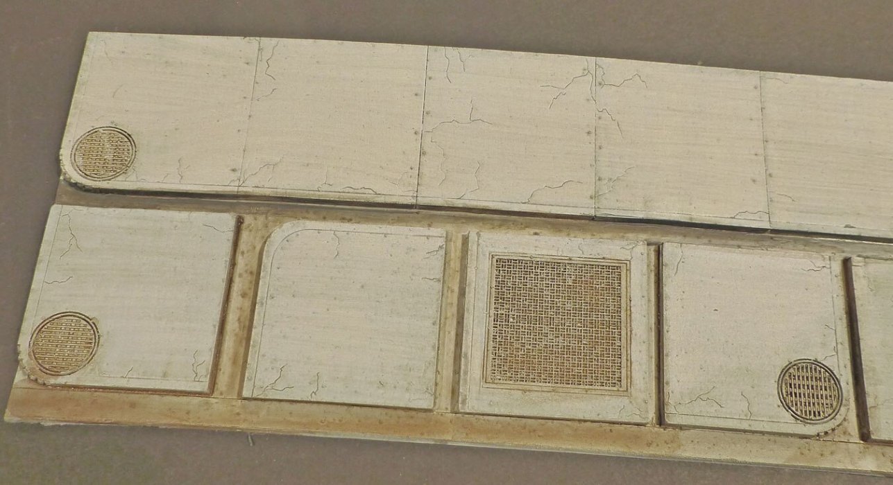 Flexible Concrete Sidewalk Sheet -- Medium for HO Scale: 3-3/4 x 12′ 9.5 x 30.5cm, All Scales, Chooch Enterprises 8680