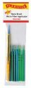 Nano Brush Assortment -- Assorted Tips & 1 Applicator Handle/Holder (yellow) pkg, All Scales, Profile Accessories Inc. NB06