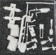 SD40-2 Detail Kit -- Burlington Northern Santa Fe & BNSF For Intermountain & Athearn Units, HO, Details West 382