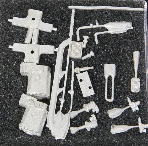 SD40-2 Detail Kit -- Burlington Northern Santa Fe & BNSF For Intermountain & Athearn Units, HO, Details West 382