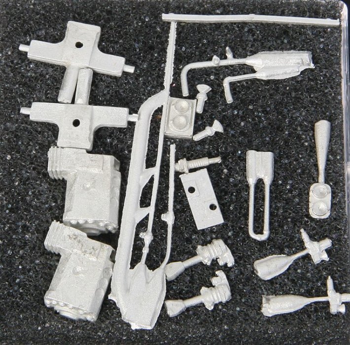 SD40-2 Detail Kit -- Burlington Northern Santa Fe & BNSF For Intermountain & Athearn Units, HO, Details West 382