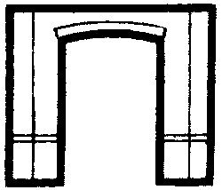 Modular Building System(TM) -- Street Level Wall Sections w/Open Arch - Kit, HO, Design Preservation Models 30107