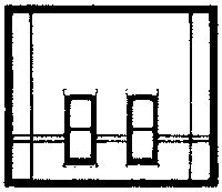 Modular Building System(TM) -- Street Level Wall Sections w/Rectangular Windows - Kit, HO, Design Preservation Models 30134