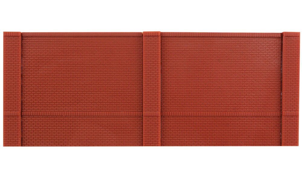 N Scale Modulars System(TM) (Plastic) -- Street/Dock Level Blank Wall pkg(3) 3-1/2′ Wi, N, Design Preservation Models 60101