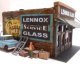 Lennox Glass -- Cast-Hydrocal & Laser-Cut Kit - 3 x 5′ 7.6 x 12.7cm, HO, Downtown Deco 1083