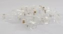 RJ12 Plug 20-Pack, All Scales, Digitrax LNRJ12P20