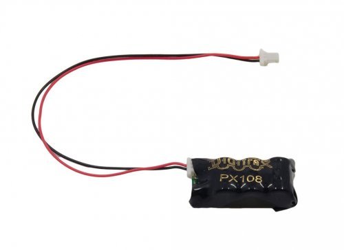 PX108-2 Power Xtender -- Use with 2-Pin Socket - Solder Pad: 1.007 x .492 x .299′ 25.6 x 12.5, All Scales, Digitrax PX1082