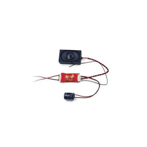 SFX007 Plug N` Play Sound-Only Decoder - SoundFX -- With 5/8 x 1 x 3/8` 16 x 26 x 9mm Box Spe, All Scales, Digitrax SFX007