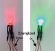 LED LIGHTS 3mm Bi-Directional Red/Green -- Universal 7-19V AC, DC, DCC Pkg(5), All Scales, Evan Designs BD5