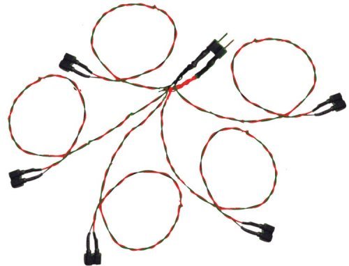 5-Way Connector, All Scales, Evan Designs WC5