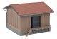 Small Wooden Freight Shed -- Kit - 3-3/16 x 3-3/16 x 2-5/16′ 8.1 x 8.2 x 5.9cm, HO, Faller Gmbh 120099