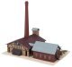 Old Brickworks -- 9-13/16 x 8-13/16 x 13-5/8′ (24.5 x 22 x 34cm), HO, Faller Gmbh 130952