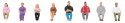 Seated People IV -- pkg(8), HO, Faller Gmbh 151699
