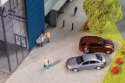 Self-Adhesive Road Surface Sheet -- Cobblestone (light gray), HO, Faller Gmbh 170310