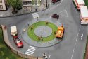Roundabout and Traffic Island, HO, Faller Gmbh 180278