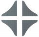 Roundabout and Traffic Island, HO, Faller Gmbh 180278