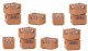 Beverage Crates -- pkg(12), HO, Faller Gmbh 180334